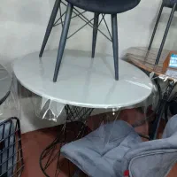 صندلی بدنه فایبریفضایبیرون|میز و صندلی غذاخوری|حمیدیا, |دیوار