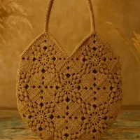 کیف رافیا دست بافت|کیف، کفش، کمربند|رشت, گلسار|دیوار