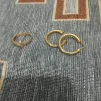 انگشتر و گوشواره طلا|جواهرات|دهدشت, |دیوار