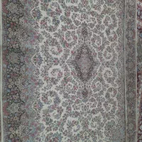 قالی دستباف کرمان، دو در سه، طرح ترنج|فرش|زرند, |دیوار