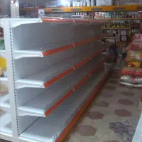 قفسه فروشگاهی طرح ترک  دو طرفه  کارکرده