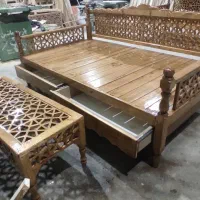 تخت گره چینی|مبلمان خانگی و میز عسلی|معصومیه, |دیوار