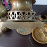 سماور ذغالی برنجی 4لیتری