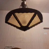 ۶ لوستر چوبی