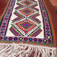 گلیم دستبافت سنتی نوی نو|گلیم، جاجیم، گبه|قائم‌شهر, |دیوار