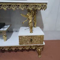 میز تلوزیون برنجی جدید|میز تلویزیون|مشهد, حضرت حجت|دیوار