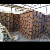 سیمانکاری دیوارباانواع طرح ها