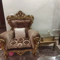 مبلمان 7نفره ومیز نهارخوری 4نفره|مبلمان خانگی و میز عسلی|تهران, نیروی هوایی (پیروزی)|دیوار