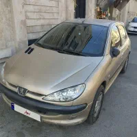 پژو ۲۰۶ تیپ ۲ مدل ۸۳ کلاچ اتومات شاسی پلمپ