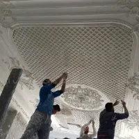 گچکاری. گچبری. نورمخفی. انواع مدل ابزار. سفیدکاری|خدمات پیشه و مهارت|عسلویه, |دیوار