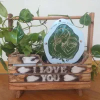 ست هدیه گل و گلدان طبیعی|گل و گیاه طبیعی|ساری, |دیوار