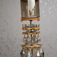 کلمن شیشه ای ۳طبقه