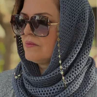 شال رینگی دست بافت کاموا خارجی