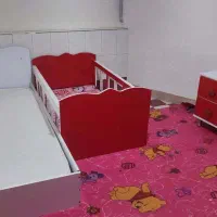 سرویس تخت و کمد بچه فول ام دی اف در حدنو