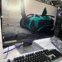 کیس و مانیتور خانگی و بازی قدرتمند