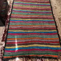 قالیچه دست بافت یا گلیم پارچه ای یا پالاس
