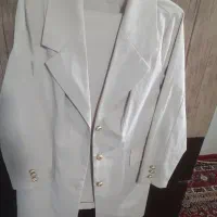 کت وشلوار،شلوار سفید ،تاپ سفید