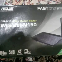 مودم اینترنت asus dsl n10 c1 با نصب راه اندازی