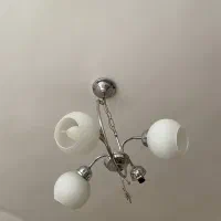 لوستر ۴ شعله ۱۵۰ هزار تومن|لوستر و چراغ آویز|ارومیه, |دیوار