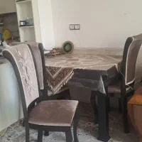میز ناهارخوری ۴نفره|میز و صندلی غذاخوری|شیراز, کوشک میدان|دیوار