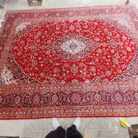 فرش دستبافت کاشان ۱۲متری|فرش|بناب, |دیوار