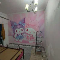 کاغذدیواری  و رنگ آمیزی|خدمات پیشه و مهارت|بندر گناوه, |دیوار