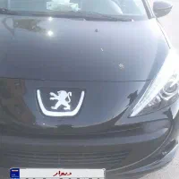 فروش 207 مشکی در حد خشک