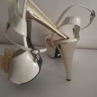 کفش مجلسی سفید|کیف، کفش، کمربند|تربتحیدریه, شهرک ولیعصر|دیوار