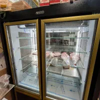 یخچال ویترینی ایستاده زیست سرما موتور درجه یک|یخچال و فریزر|مشهد, نیروی هوایی|دیوار