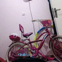 دوچرخه صورتی دخترانه