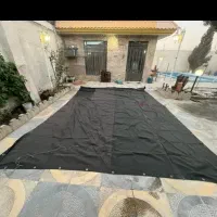 چادر ماشین نیسان همراه با زنجیر چرخ و جغجغه
