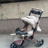 کالسکه دلیجان مدل بنیتا  رنگ کرم ، نسکافه ای