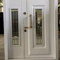 درب ضدسرقت چوب سکوریت نرده استیل کد M007|مصالح و تجهیزات ساختمان|سرخرود, |دیوار