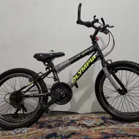 دوچرخه۲۰ دنده ای حرفه ای المپیا طوقه المنیومی نو