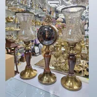 شمعدان چوبی