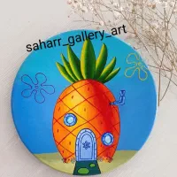 نقاشی روی سفال (دیوار کوب)|صنایع دستی و سایر لوازم تزئینی|رشت, لاکانی|دیوار