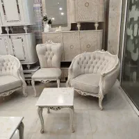 مبل کلاسیک زمرد فرانسوی ابزاری|مبلمان خانگی و میز عسلی|شیراز, دوکوهک|دیوار