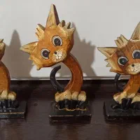 مجسمه برنجی وچوبی|مجسمه، تندیس، ماکت|خاوران, |دیوار