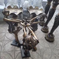 تندیس برنز کاری فاخر و هدیه‌ای ناب|مجسمه، تندیس، ماکت|ارومیه, |دیوار