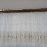 پرده حریر سالم و نو