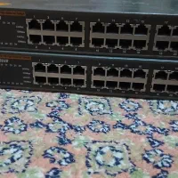 ۲ عدد سوییچ ۲۴ پورت شبکه دی لینک