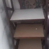 کتابخانه یا قفسه چوبی جنس محکم و کاملا سالم