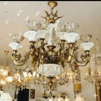 لوستر|لوستر و چراغ آویز|تبریز, |دیوار