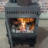 بخاری هیزمی فردار ورق ۳ میل دو طبقه|بخاری، هیتر، شومینه|بجنورد, |دیوار