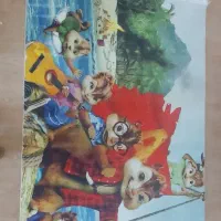 فرش اتاق کودک طرح سنجاب ها