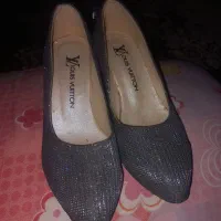 کفش مجلسی|کیف، کفش، کمربند|نیشابور, مازول|دیوار