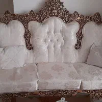 مبل ۷ نفره سلطنتی|مبلمان خانگی و میز عسلی|شهریار, شهریار|دیوار