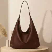 کیف قهوه ایی کاملا نو