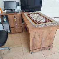 میز مدیریت و تابلو روان LED|فروشگاه و مغازه|مراغه, |دیوار
