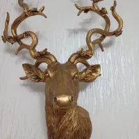 مجسمه دیوار کوب گوزن 1 متری